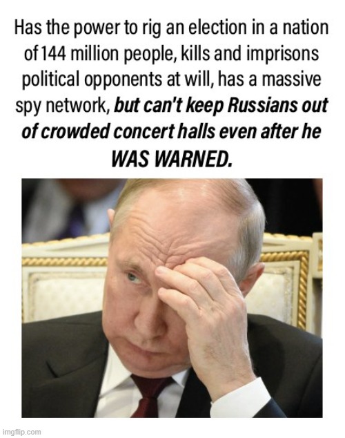 Putin Fail | image tagged in putin,terrorists,radical islam | made w/ Imgflip meme maker
