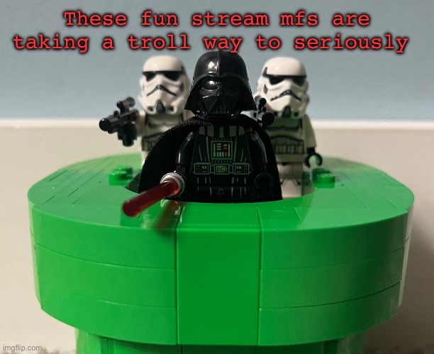 Super Vader bros | These fun stream mfs are taking a troll way to seriously | image tagged in super vader bros | made w/ Imgflip meme maker
