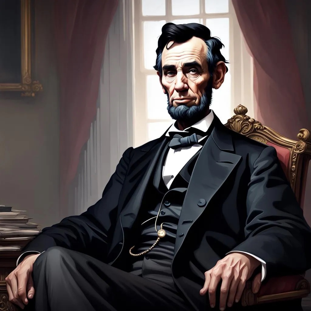 High Quality Abraham Lincoln Blank Meme Template