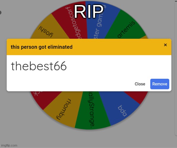 RIP | made w/ Imgflip meme maker