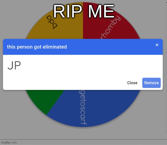 RIP ME | made w/ Imgflip meme maker