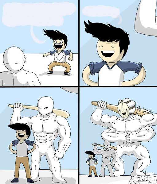 High Quality I'm the best Blank Meme Template