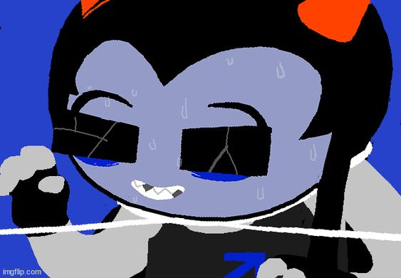 why is he smiling burh | made w/ Imgflip meme maker
