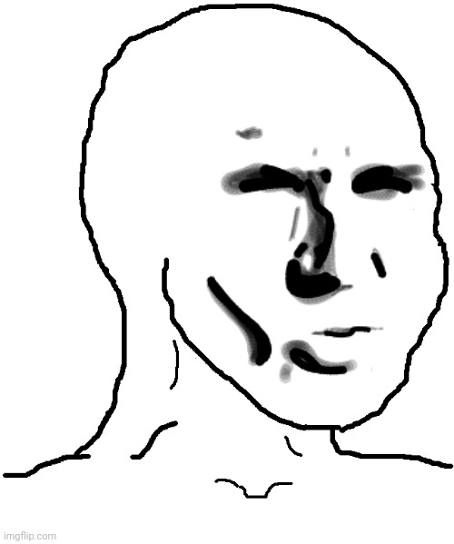 This sucks | image tagged in plain wojak | made w/ Imgflip meme maker