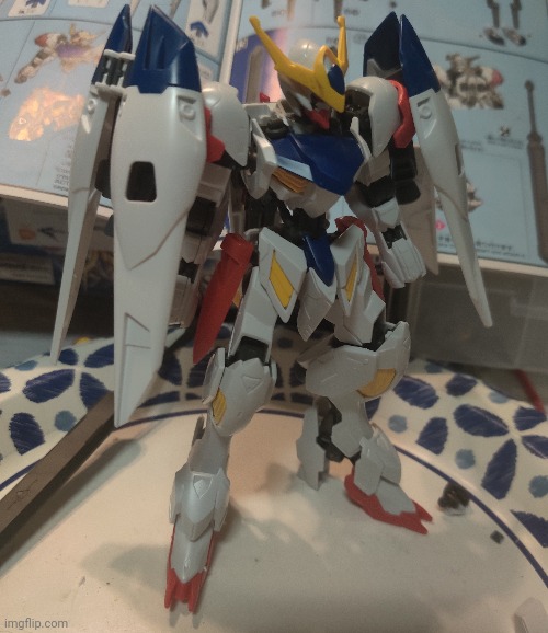 More progress on the barbatos alatus :) | made w/ Imgflip meme maker