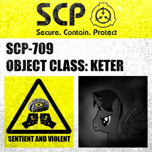 SCP-709 Sign Blank Meme Template