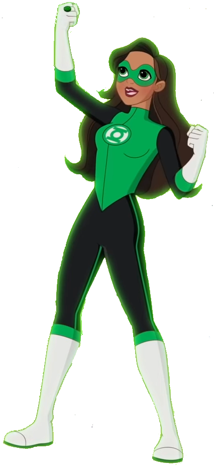 High Quality Green Lantern Jessica Cruz Blank Meme Template