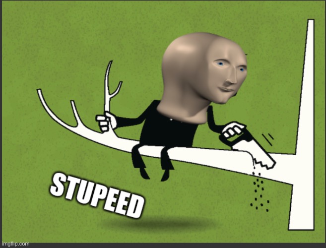 Meme Man Stupeed | image tagged in meme man stupeed | made w/ Imgflip meme maker