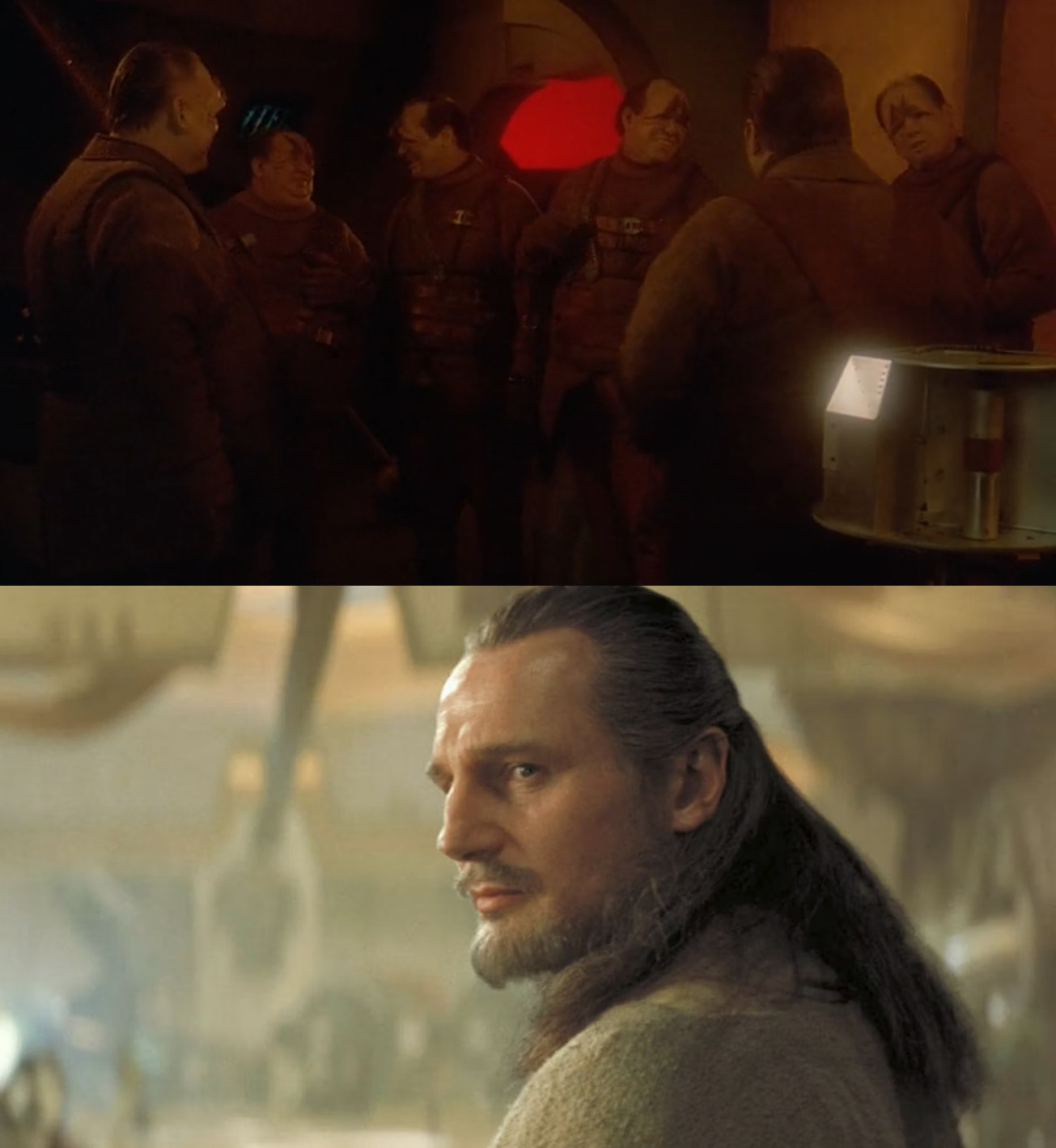 Star Trek We Are Smart vs Star Wars Qui Gon Jinn Blank Meme Template