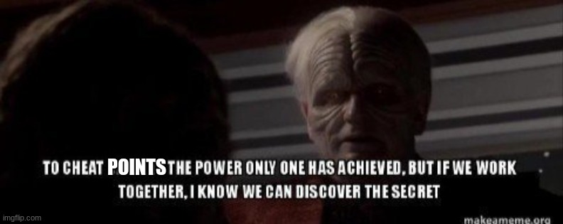 sith | POINTS | image tagged in sith | made w/ Imgflip meme maker