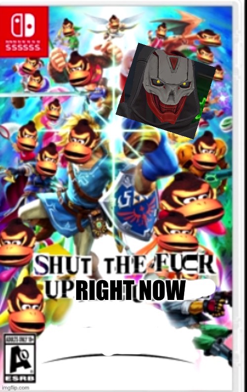 stfu about x | RIGHT NOW | image tagged in stfu about x | made w/ Imgflip meme maker