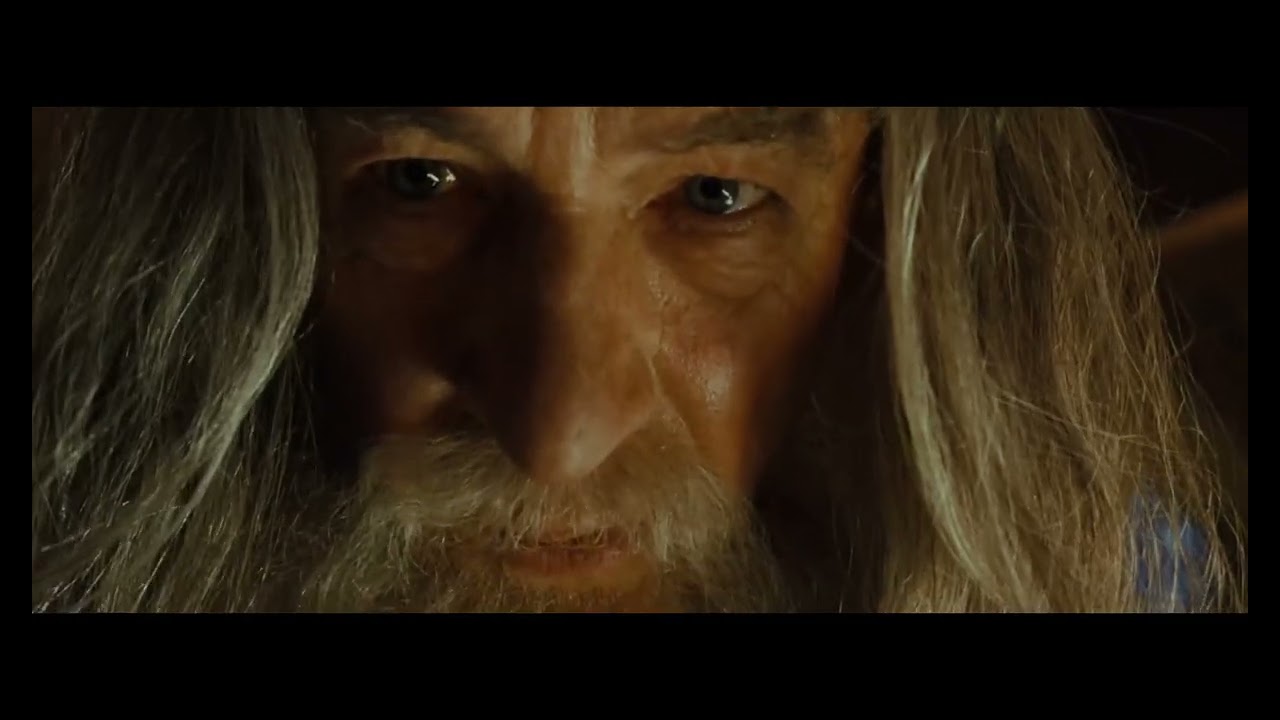 Gandalf keep it secret Blank Meme Template