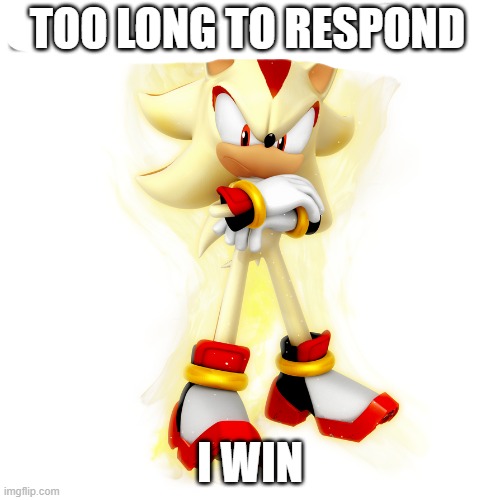 TOO LONG TO RESPOND | image tagged in minor spelling mistake hd | made w/ Imgflip meme maker