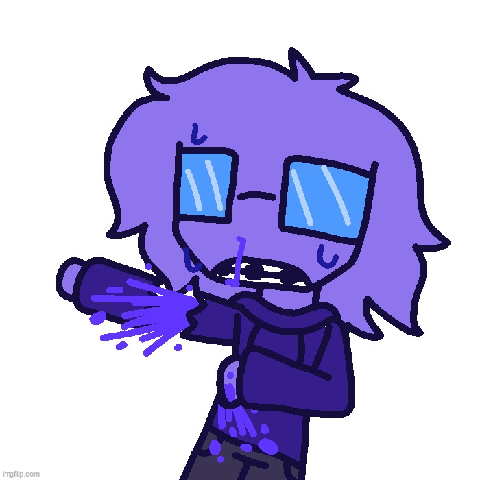 all art of gender getting hurt is vent art fyi)) | made w/ Imgflip meme maker
