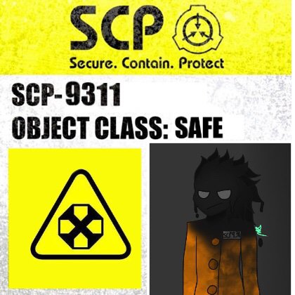 SCP-9311 Sign Blank Meme Template