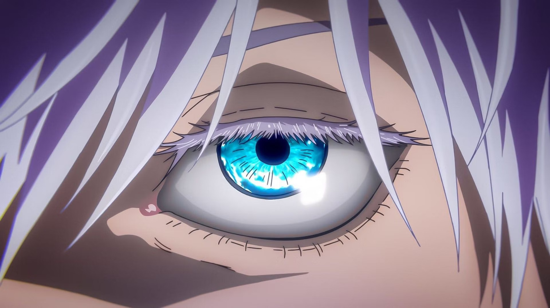 High Quality gojo saturo eyes Blank Meme Template