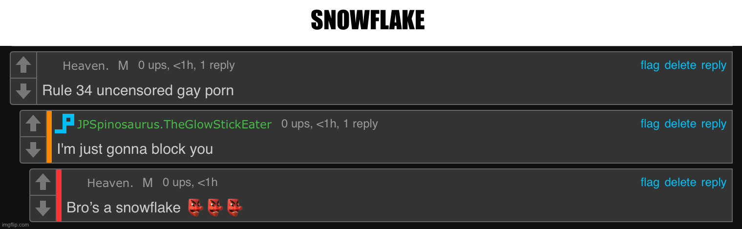 Snowflake | SNOWFLAKE | made w/ Imgflip meme maker