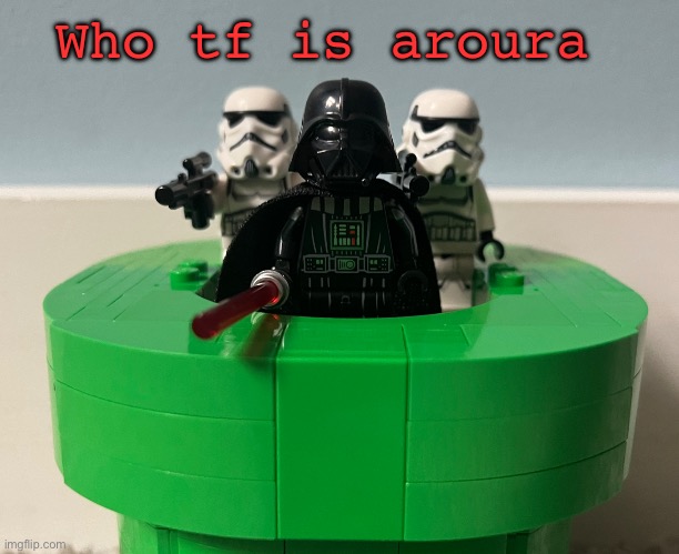 Super Vader bros | Who tf is aroura | image tagged in super vader bros | made w/ Imgflip meme maker