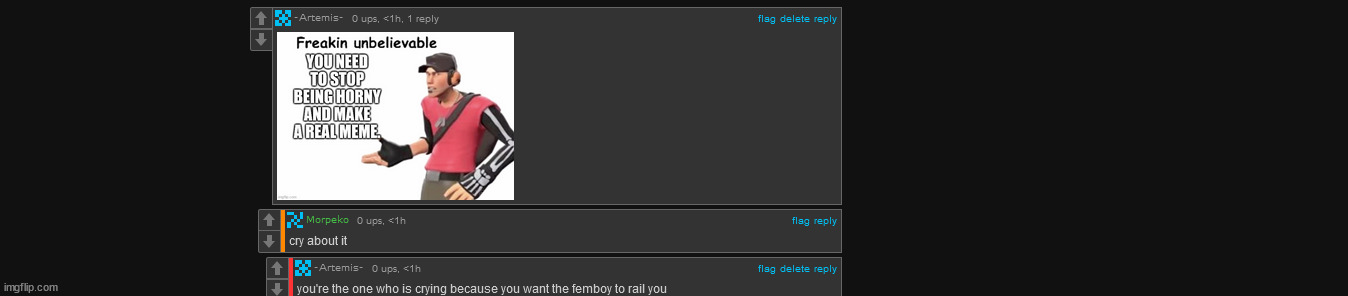 That horny ahh is reposting that same thing | image tagged in msmg | made w/ Imgflip meme maker