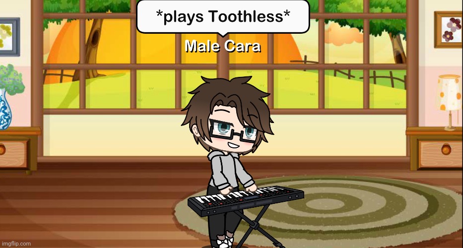 Male Cara when the Toothless song plays on the radio | image tagged in pop up school 2,pus2,x is for x,male cara,toothless,radio | made w/ Imgflip meme maker