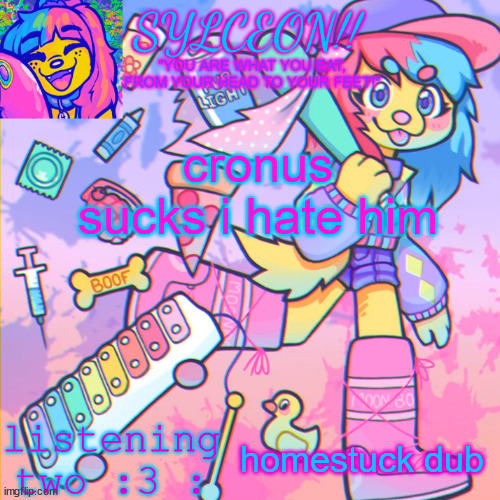 THIS IS SYLCEON SPEAKJIN AND UR LISTENIN 2 4LUNG!! | cronus sucks i hate him; homestuck dub | image tagged in this is sylceon speakjin and ur listenin 2 4lung | made w/ Imgflip meme maker
