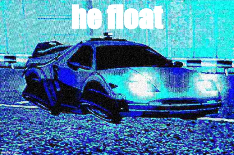 he do a float tho | he float | image tagged in jansen,jansen p12,burnout,burnout paradise,big surf island,he float | made w/ Imgflip meme maker