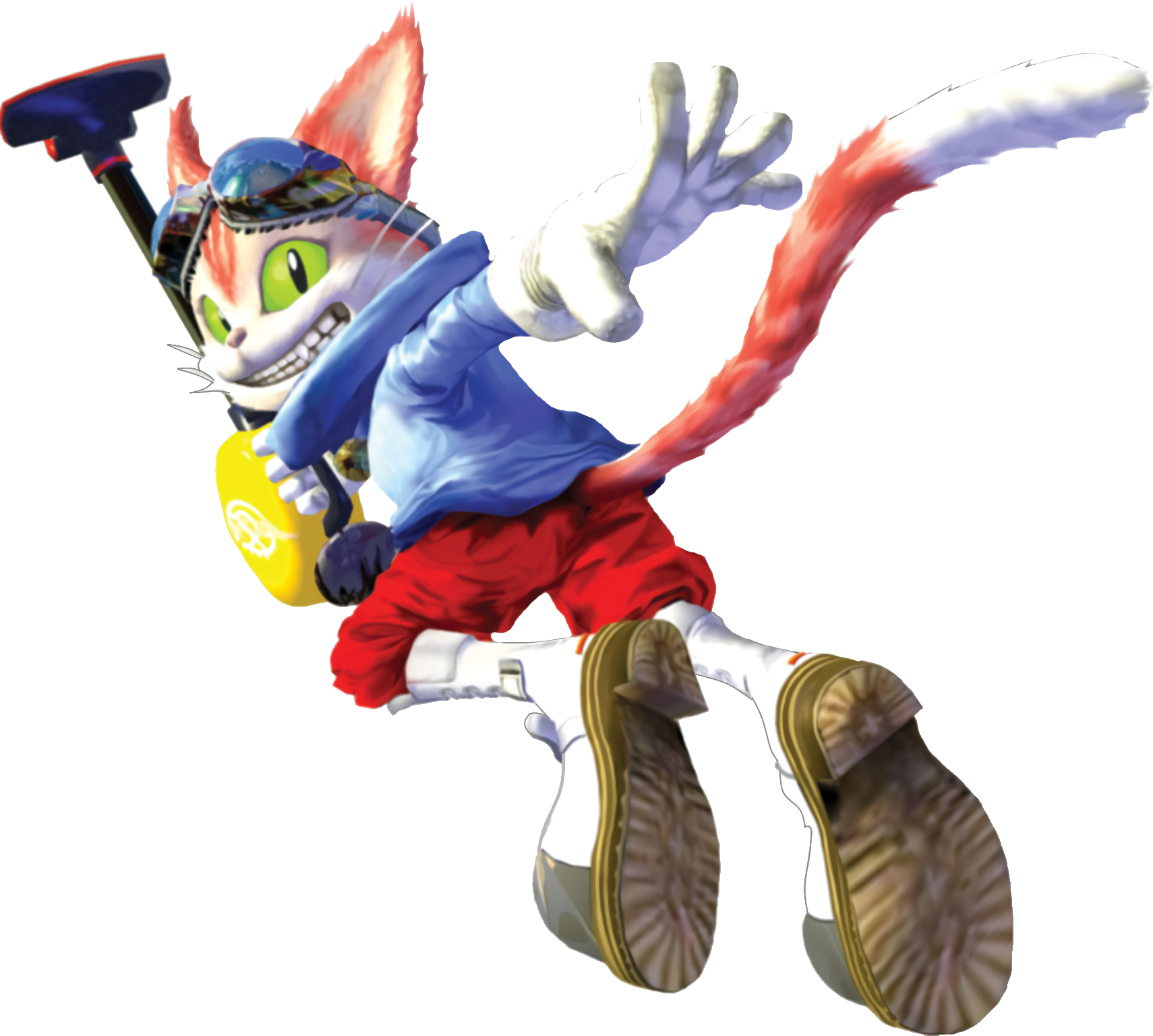 High Quality blinx the time sweeper Blank Meme Template