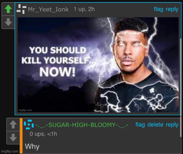 Lmao I have a hater | made w/ Imgflip meme maker