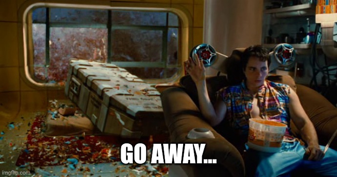 Go away Batin | GO AWAY... | image tagged in go away batin | made w/ Imgflip meme maker