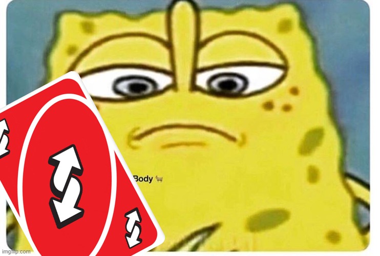 no u (to the person down below) | image tagged in sponge bob looking down | made w/ Imgflip meme maker