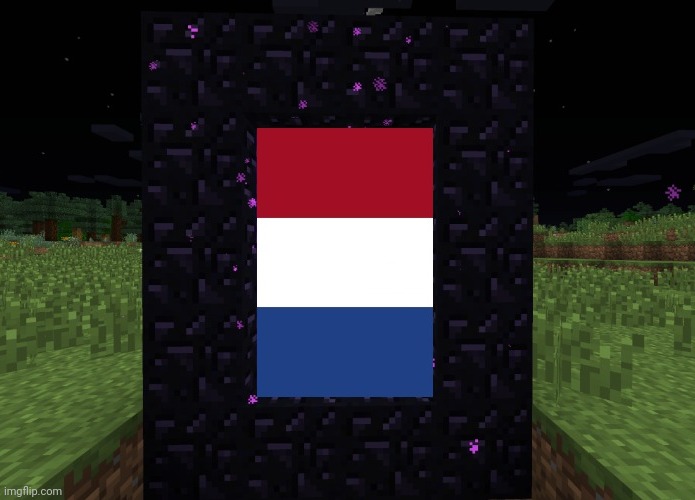 image tagged in minecraft,nether,netherlands | made w/ Imgflip meme maker