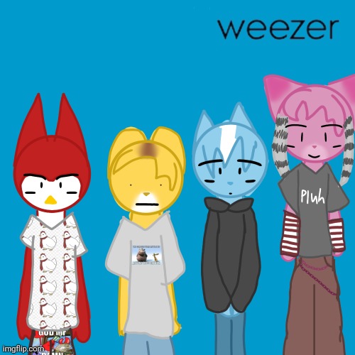 weezer | image tagged in weezer | made w/ Imgflip meme maker