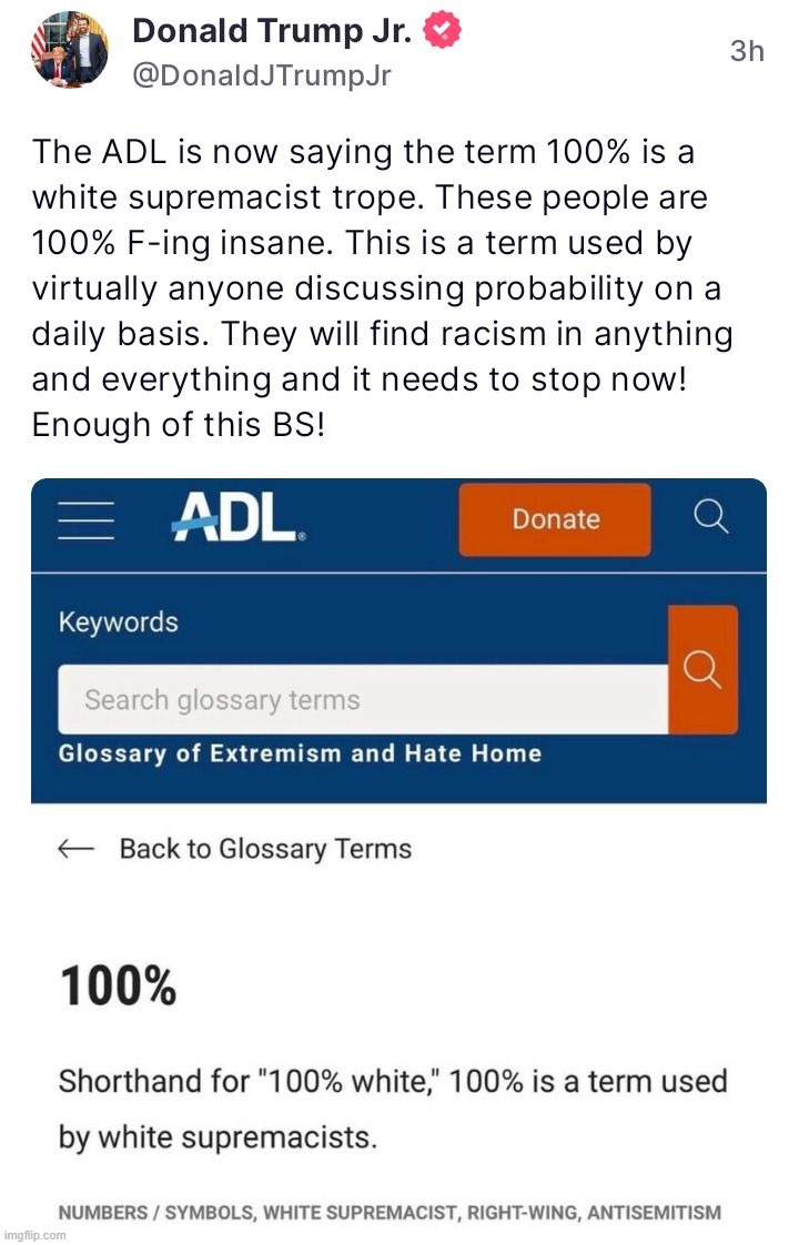 The ADL has gone 100% INSANE! | image tagged in adl,jewish supremacists,jewish supremacy,goyim,israel jews,hate speech | made w/ Imgflip meme maker