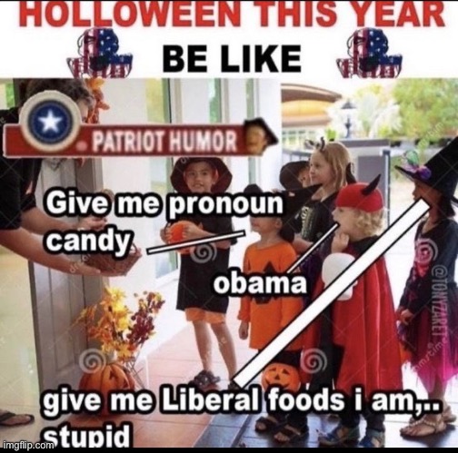 conservatives forgot their Hahaguffawchuckleamalus at home | made w/ Imgflip meme maker
