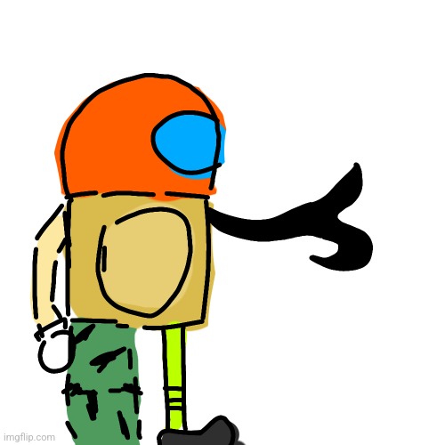 Guess every character mashed up together in this pic hint: the torso and left leg are from fnaf, and the right arm | made w/ Imgflip meme maker