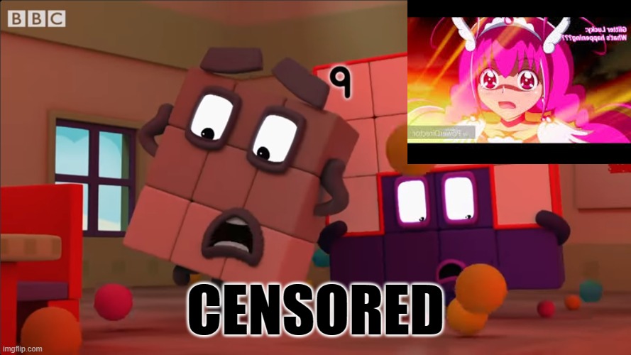 Numberblocks Freakout | CENSORED | image tagged in numberblocks freakout | made w/ Imgflip meme maker
