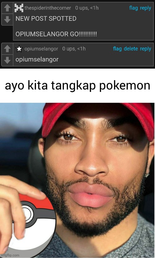 image tagged in ayo kita tangkap pokemon | made w/ Imgflip meme maker