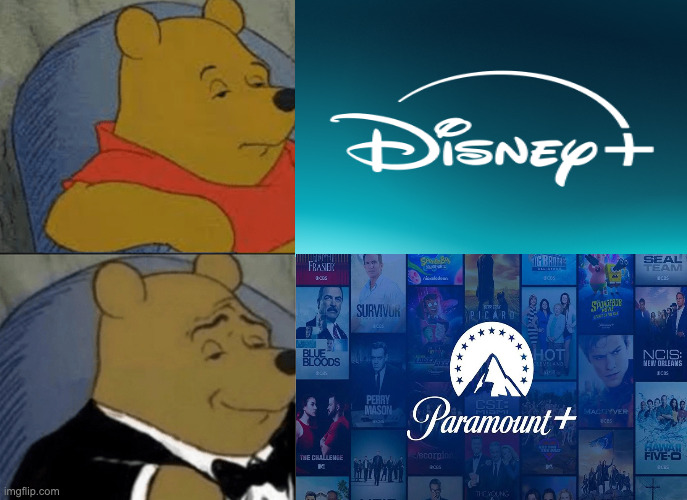 Tuxedo Winnie The Pooh Meme | image tagged in memes,tuxedo winnie the pooh,meme,funny,fun,disney plus | made w/ Imgflip meme maker