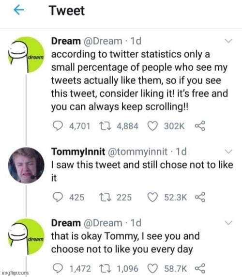 another roast | image tagged in memes,funny,insults,dream | made w/ Imgflip meme maker