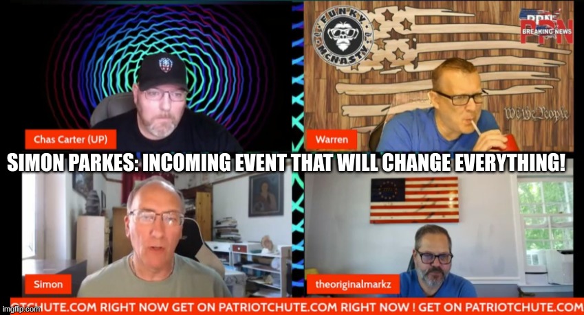 Simon Parkes: Incoming Event That Will Change Everything! (Video) 