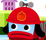 Pinkfong Fire Truck concern Blank Meme Template