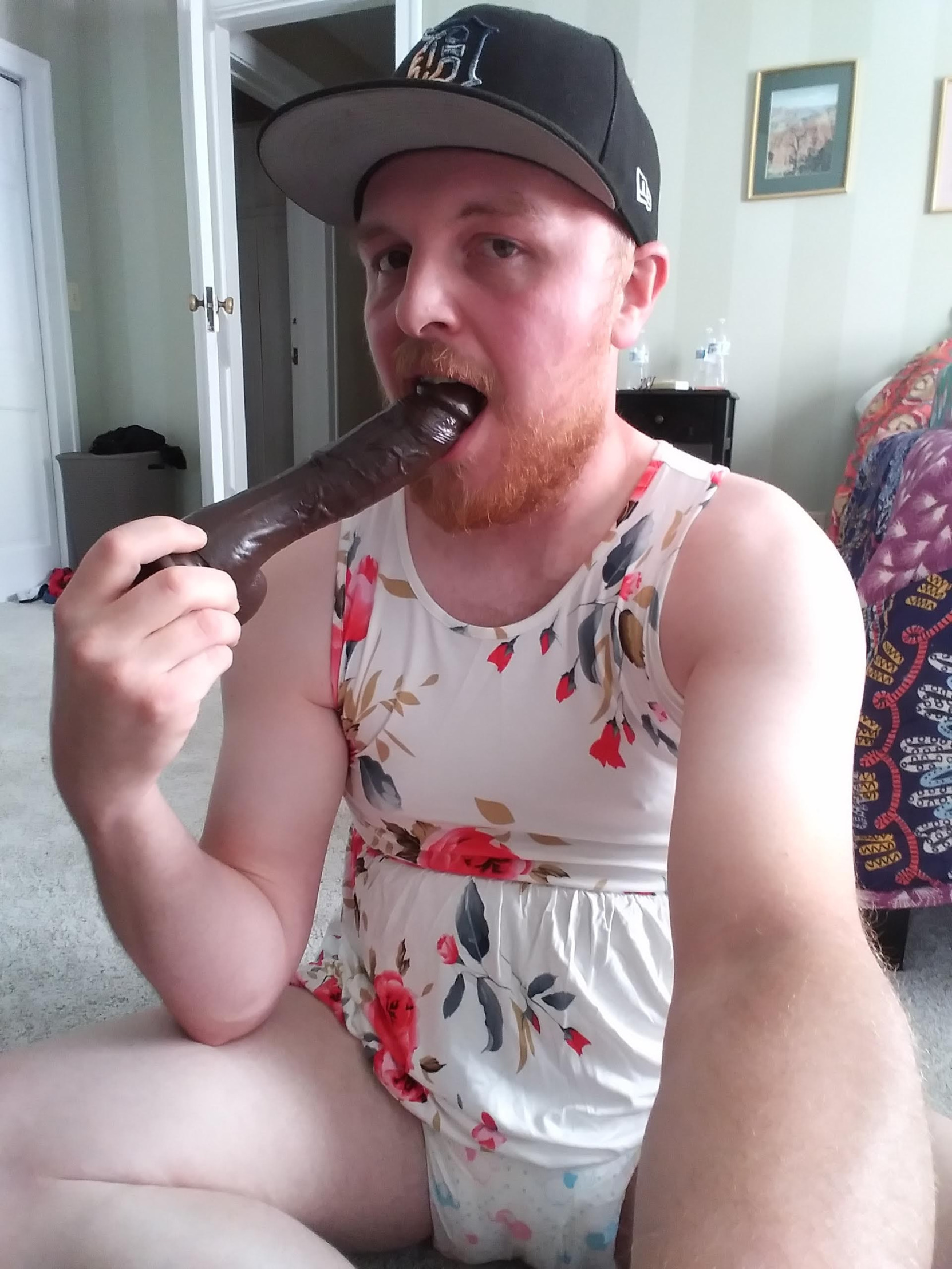 Gay Derek Robert chew in pissy diaper Blank Meme Template