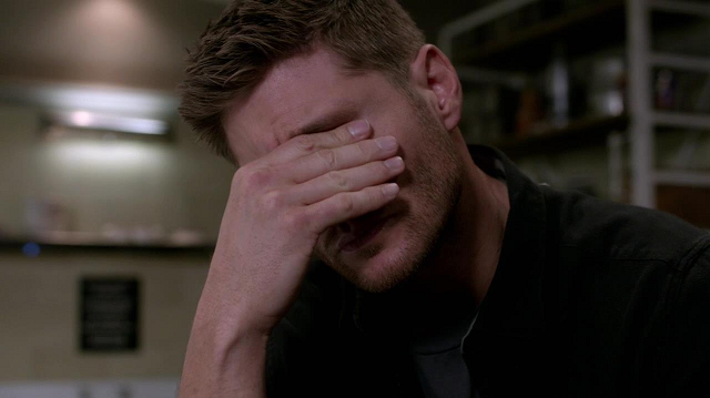 High Quality Tired Dean Winchester Blank Meme Template