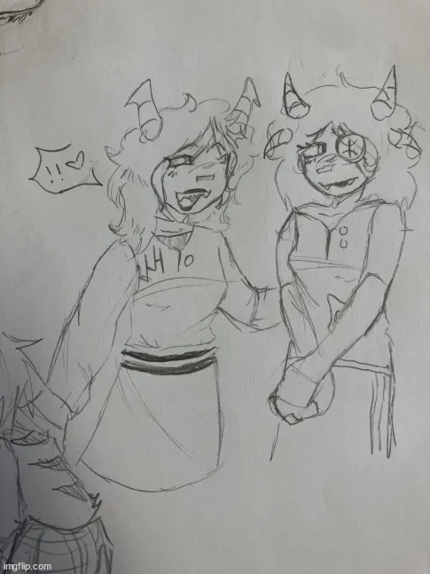 hi | image tagged in art by nick | made w/ Imgflip meme maker