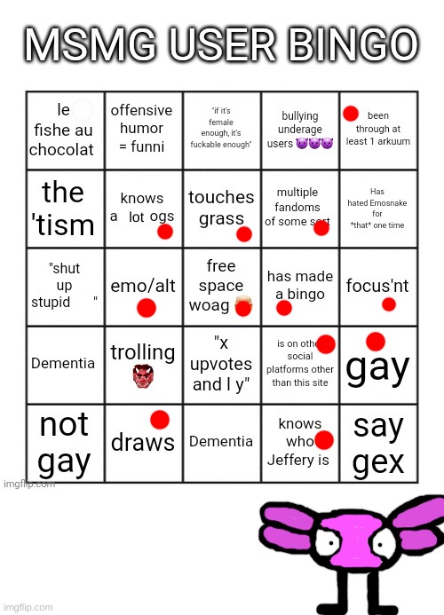 Have a little kinito | lot | image tagged in msmg user bingo | made w/ Imgflip meme maker