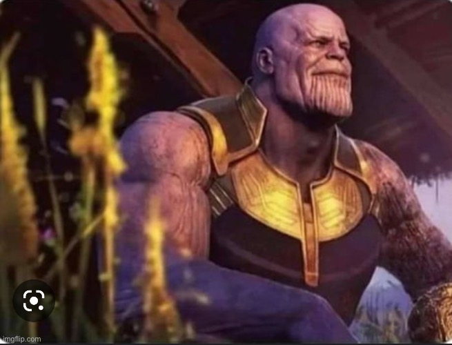 Thanos Peace | image tagged in thanos peace | made w/ Imgflip meme maker