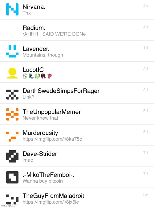 Memechat reveal | made w/ Imgflip meme maker