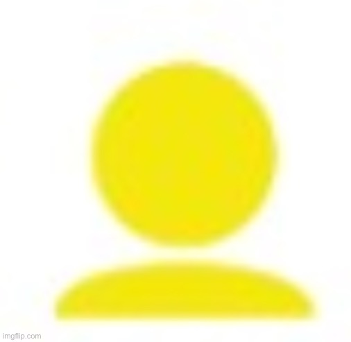 yellow man icon | image tagged in yellow man icon | made w/ Imgflip meme maker