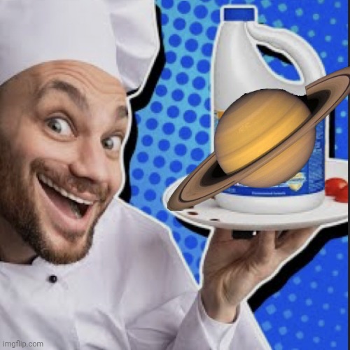 Chef serving clorox | image tagged in chef serving clorox | made w/ Imgflip meme maker