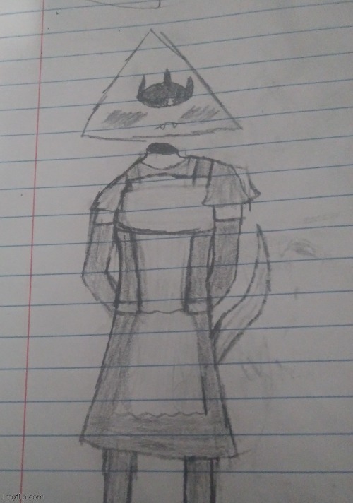 This was one of my first drawings of Illy :skull: | made w/ Imgflip meme maker